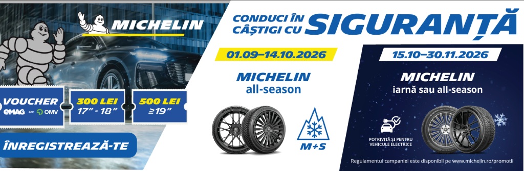 Promotie anvelope MICHELIN iarna si all seasons